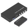 4 Port VGA Switcher SVGA Monitor Sharing Switch Box 4‑in‑1‑out for LCD PC TV Monitor