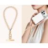 Mobile Phone Chain Pearl Lanyard Short Lanyard Women's Light Luxury Pendant Wrist Rope Beaded Pendant with Gasket Anti-theft Bracelet