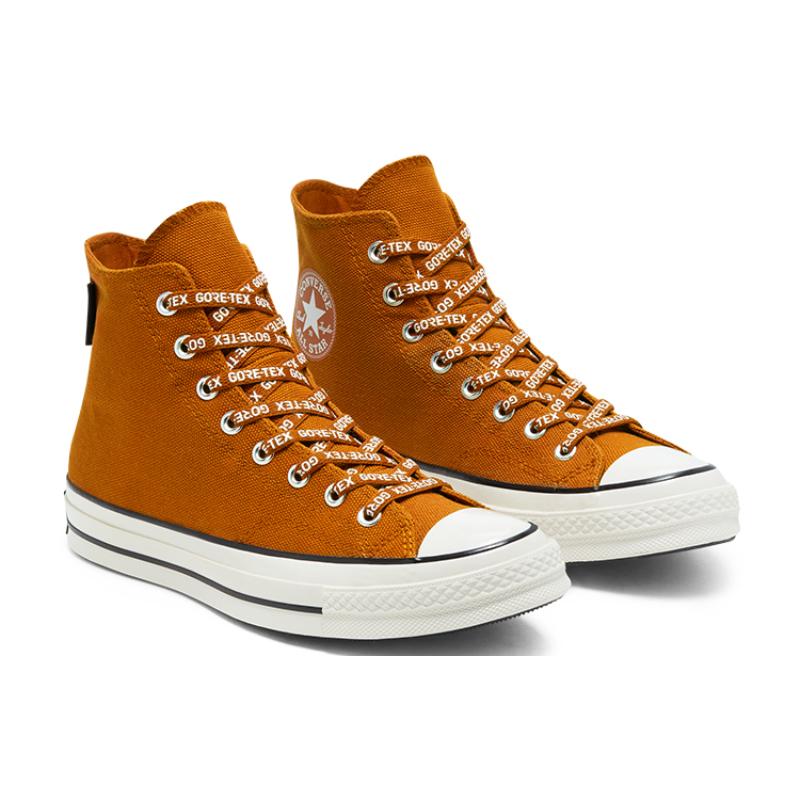 Converse 1970s Chuck Taylor All Star Gore-Tex Vintage Comfortable High Top Espadrilles Unisex Tawny