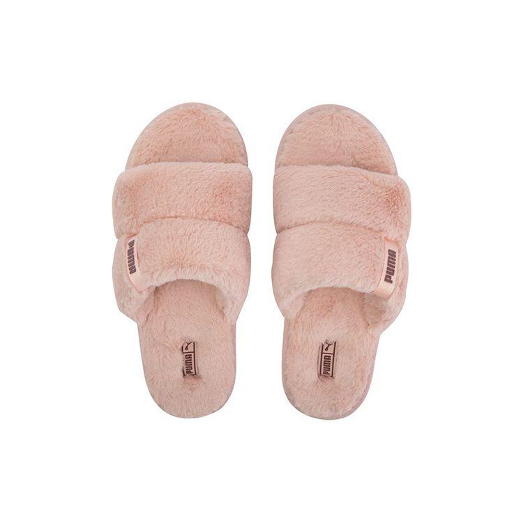 Puma Fluff Solo Sports Slippers Women Footwear Rose-Pink 387522-02