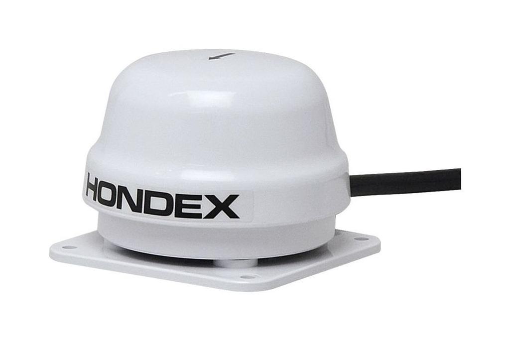 HONDEX Fishfinder Heading Sensor GPS Antenna Built-in (SBAS Compatible) GP-16HD