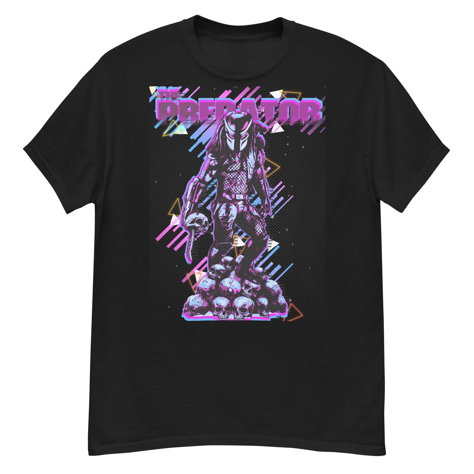 predator tshirt - 80s horror classic tee retro vintage S