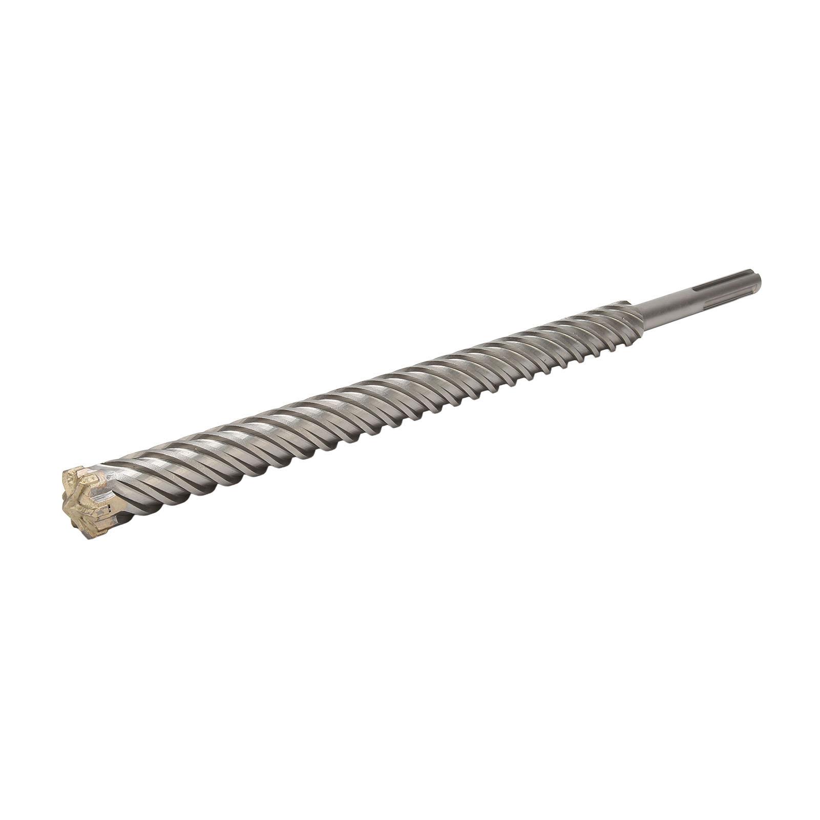 

Rotary Hammer Drill Bit 32x500mm 6 Flute Carbide Tip Impact Drill Bit for Brick Concrete Stone