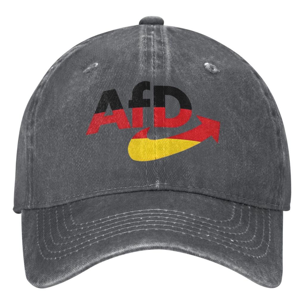 AFD Alternative For GerUnisexy Denim Baseball Cap Outdoor Gym Trucker Dad Hat Summer Women Unisex Fitted Retro Sun-Proof Baseball Caps