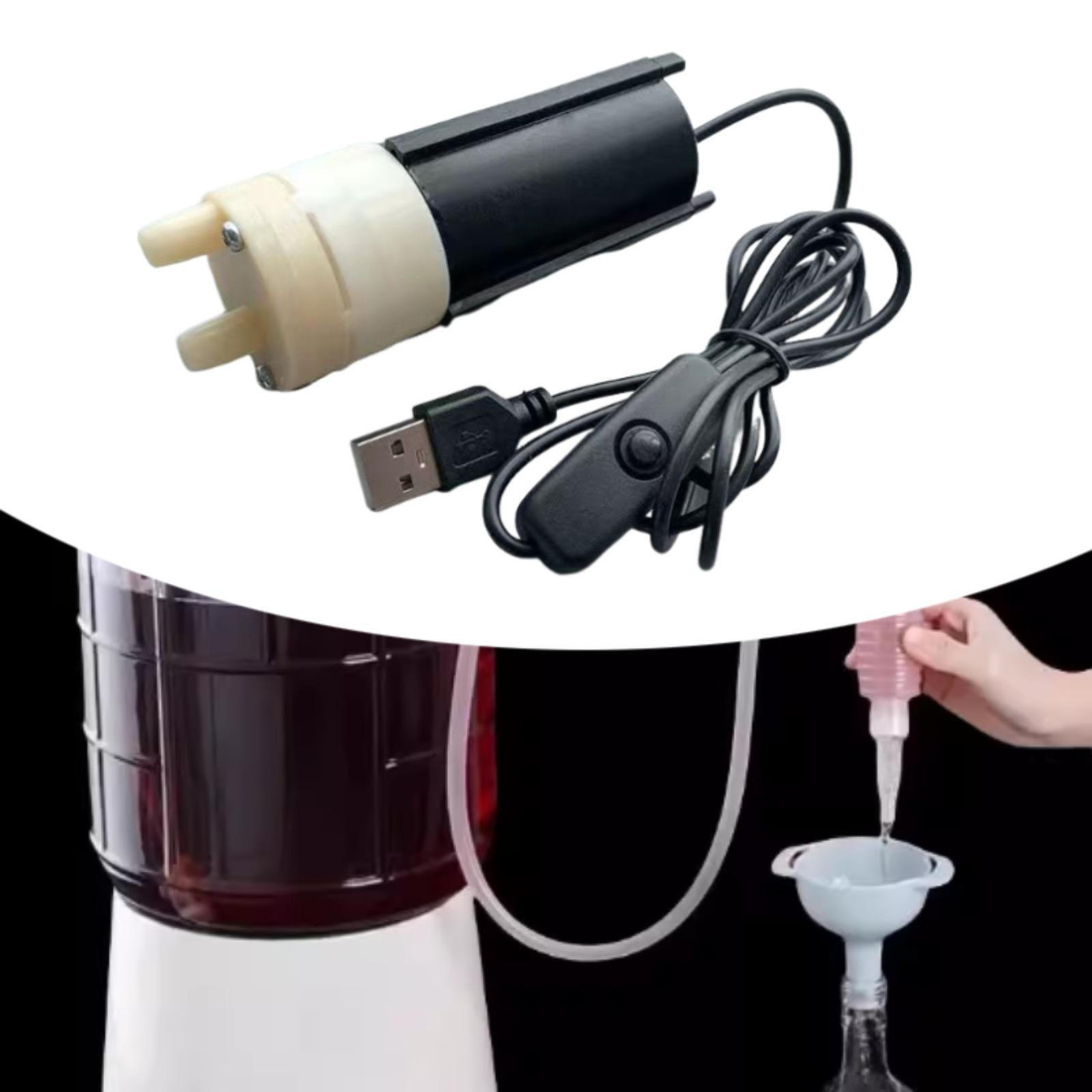 

Portable Electric Siphon Self Priming Pump Water Transfer for Kombucha without tube