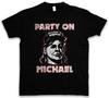 PARTY ON MICHAEL T-SHIRT Halloween Horror H20 Myers Waynes Wayne's Fun World