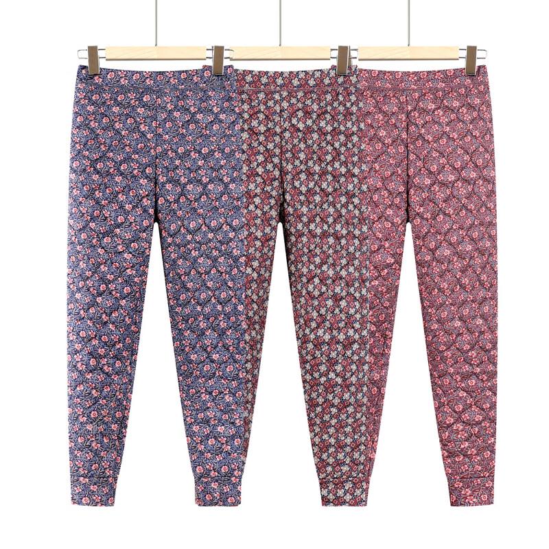 YUZHAOLIN Elderly Women's Thickened Fleece-Lined Winter Warm Pants