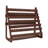 Large Capacity Wood  Earring Holder Anti-slip Jewelry Stall Display Retro Earring Rack  Women
