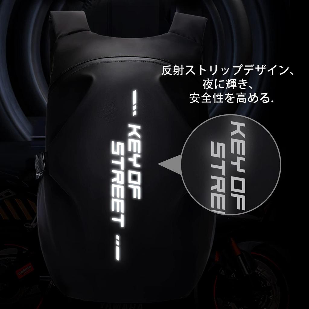 SEAFEW Waterproof Motorcycle Helmet Helmet Large Capacity Travel Bag for and Camping Black Men's Bag, Backpack, Case, Cycling, Mountaineering, Sports,