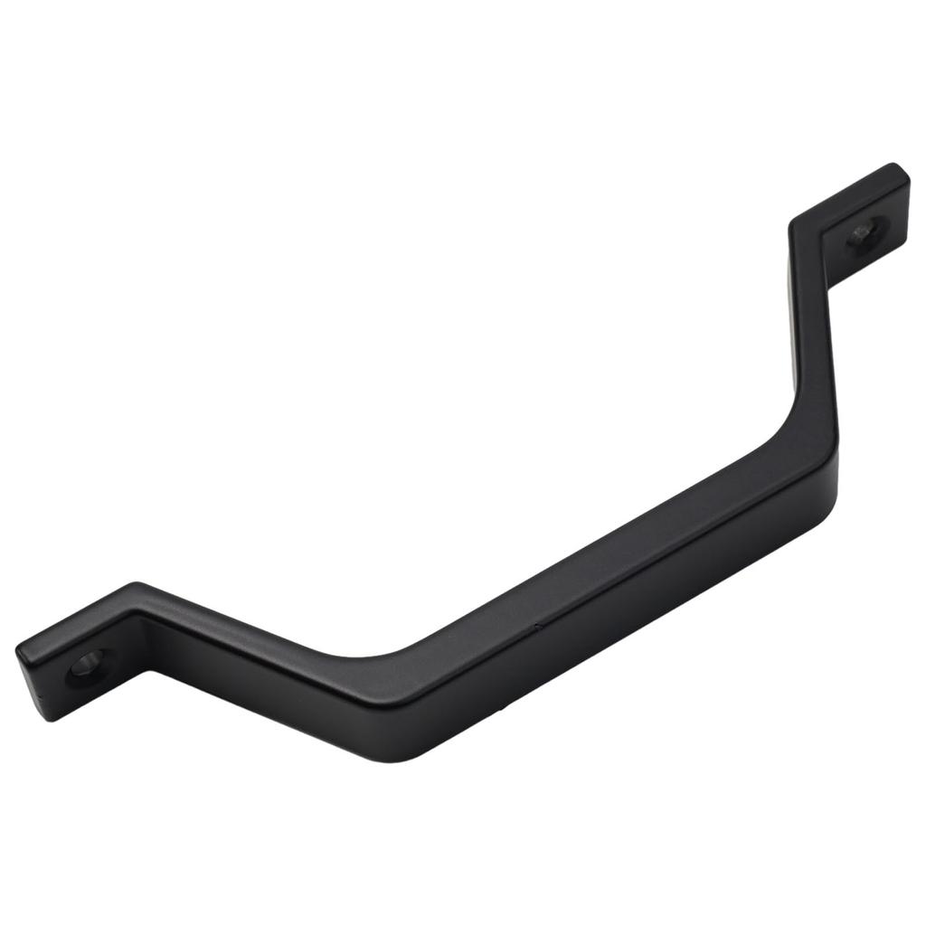 Táhla pro posuvné dveře stodoly Rukojeť Odolné Černé železo Horké lože Posuvná brána Kůlna Garáž Hliníková slitina Pracovní desky Nábytkové kování