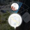 Outdoor Mini Haustier Hund Katze Bluetooth GPS Anti verloren Locator Monitor Tracking Gerät (Weiß)