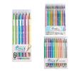 Metallic Color Highlighter Brush Pen 6/12/24 Color Double Tip Glitter Marker for Scrapbooking Notebook Journal Coloring