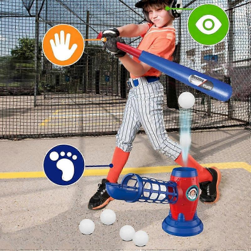 Pitching Machine for Kids Baseball Launcher with Remote Control