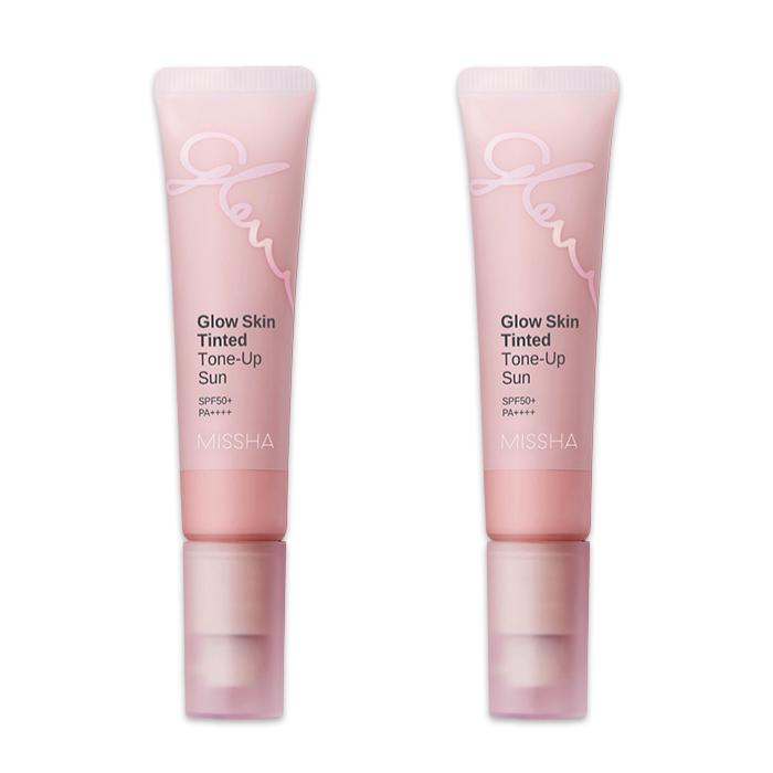 MISSHA Glow Skin Tinted Tone Up Sun SPF50+ PA++++ 30ml (3 Options)