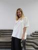 Chic American Summer Pure Cotton Round Neck T-shirt - Versatile, Trendy, Short Sleeve Top