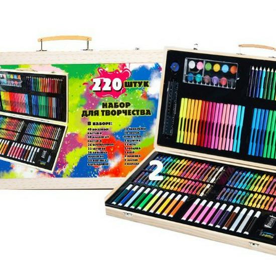 208 Watercolor Pen Set with 150 Brushes - Children's Day Painting Set, Colored Pen Gift for Kids