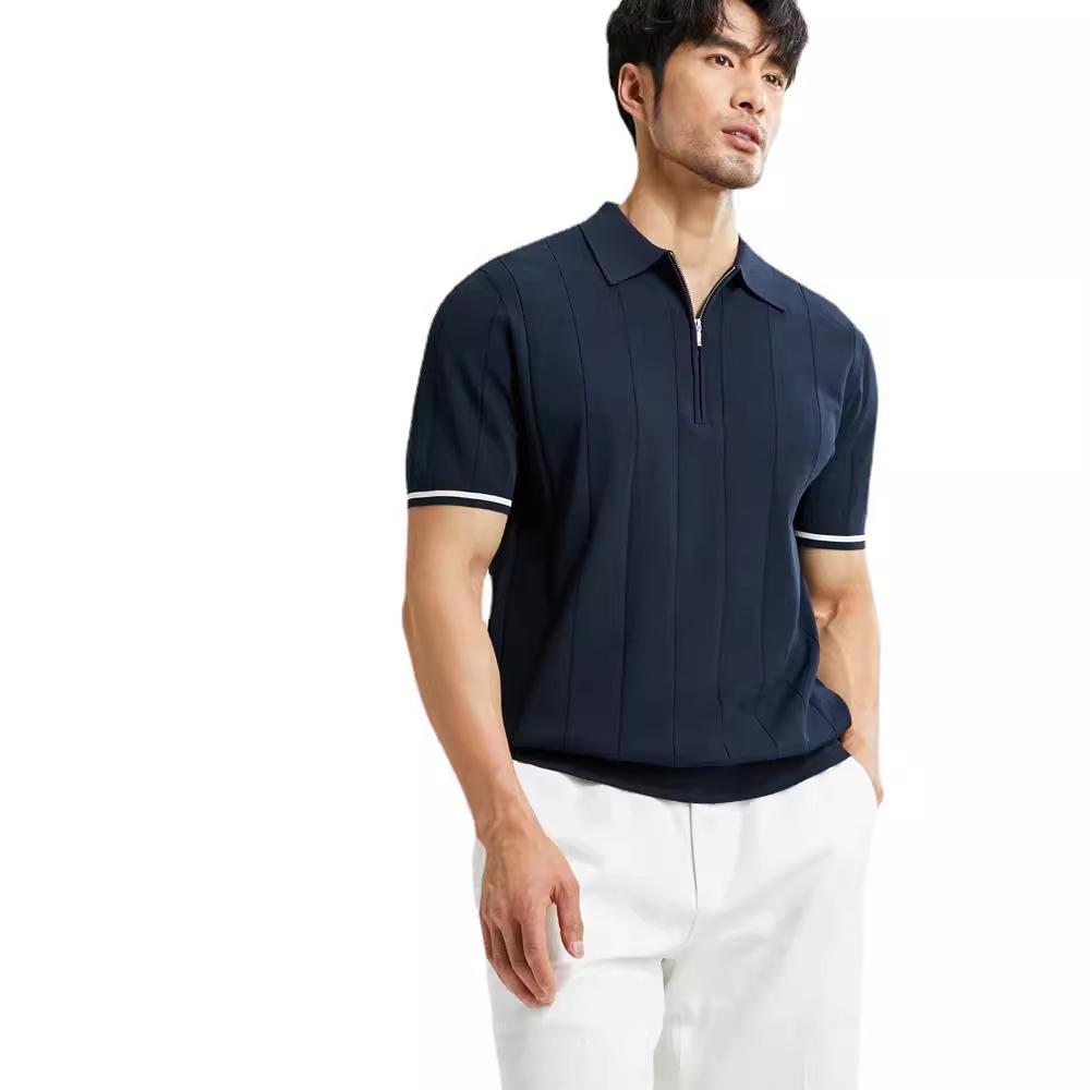 Men's Summer 2023 Breathable Anti-Wrinkle Short-Sleeve Polo Shirt