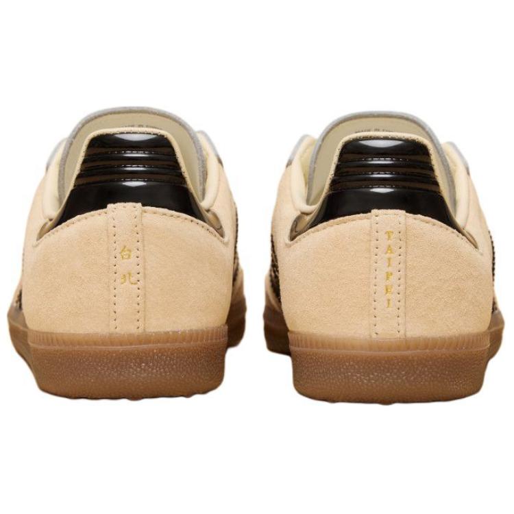 Adidas Samba OG Bubble Tea Taipei Exclusive Men Sneakers Tan Sand-Strata Core-Black JP5197