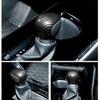 For Toyota C-HR CHR 2016-2022 Carbon Fiber Inner Gear Shift Knob Cover Trim
