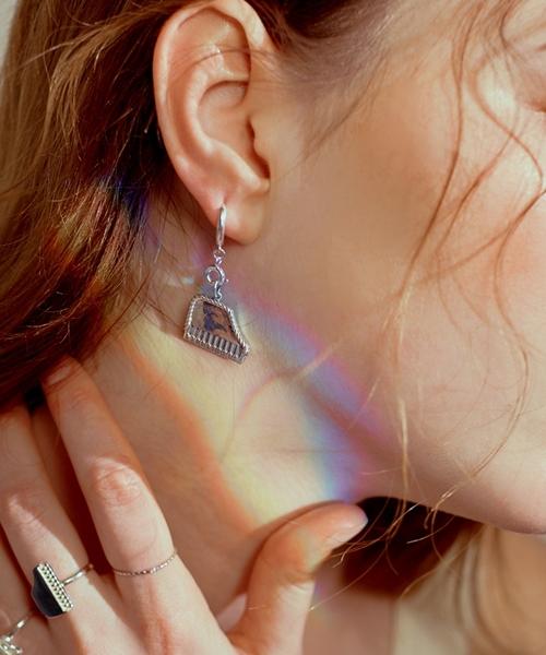 Bonbeau Instrument Series Unique Silver Drop Earrings Instrument Concerto Earring