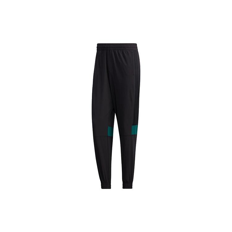 adidas neo M Ss Tcns Tp 2 Colorblock Bundle Feet Casual Loose Sports Long Pants Black Men s GJ8758 M