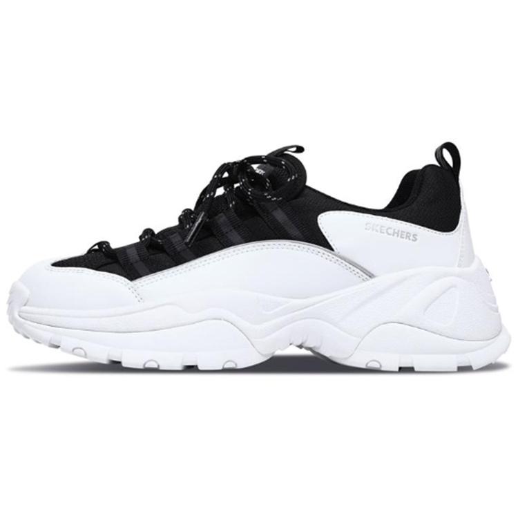 (WMNS) Skechers Kozmiks Low-Top Running Shoes Black/White Women s 13410-WBK EU 38