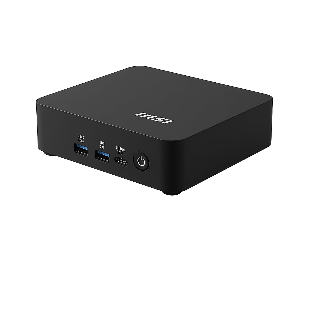 MSI Cubi NUC AI Mini PC Windows 11 Pro Intel Core Ultra 7 155H Intel Arc Graphics 16GB DDR5 x 512GB SSD 2 x 4 Dual LAN 6E Warranty 1UMG-050JP / / / (2