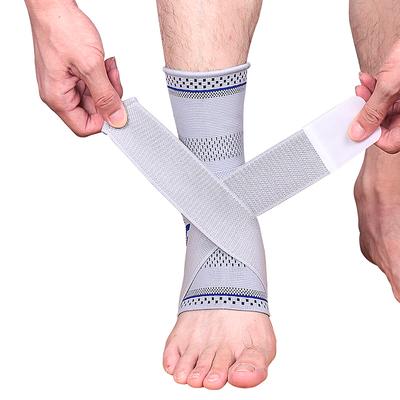 1PC Protective Sport Ankle Support 3D Weave Elastic Football Basketball Ankle Brace Compression Nylon Strap Belt Ankle Protector