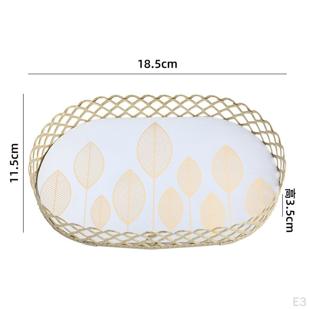 Creative Storage Tray Birthday Gifts Cosmetic Box Makeup Display Plate for Bedroom Home
