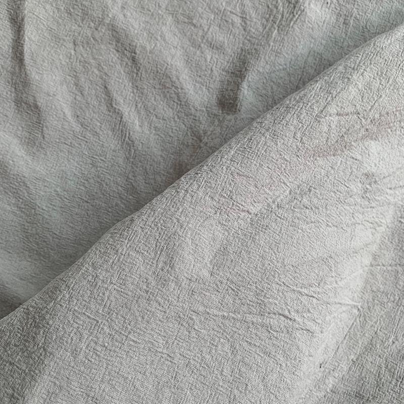 Gray Cotton Linen Textured Tablecloth for Photography, Still Life Props, and Dessert Table Decoration.