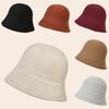 Knitted Autumn Winter Womens Fisherman Hat With Warm Polyester Material For Casual Style