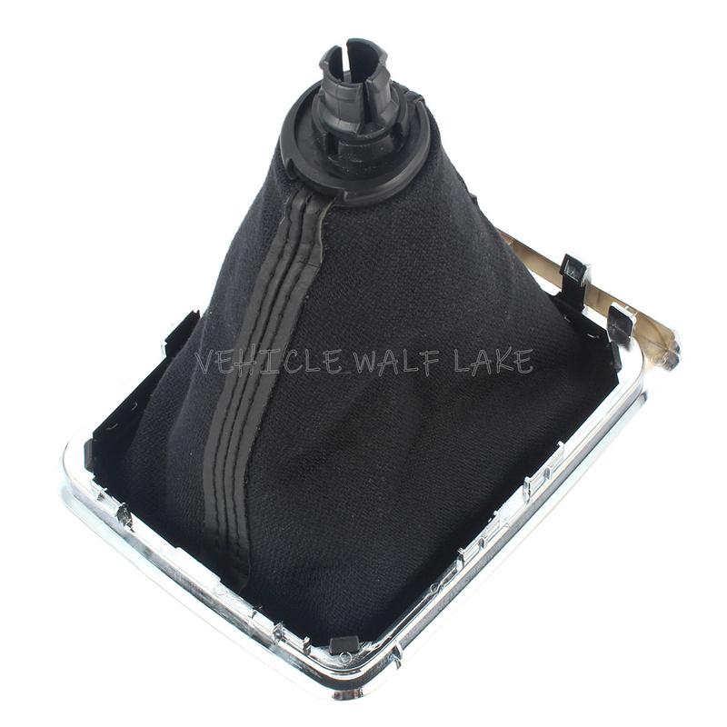 For VW Passat B7 2011 2012 2013 2014 2015 Car-Styling 5 / 6 Speed Gear Stick Lever Shift Knob With PU Leather Boot
