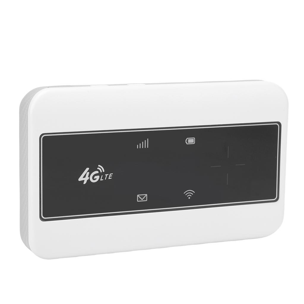4G LTE Handheld Wifi Rout 2100mAh Batt y Op ated Travel Wifi Hotspot Support SIM Card
