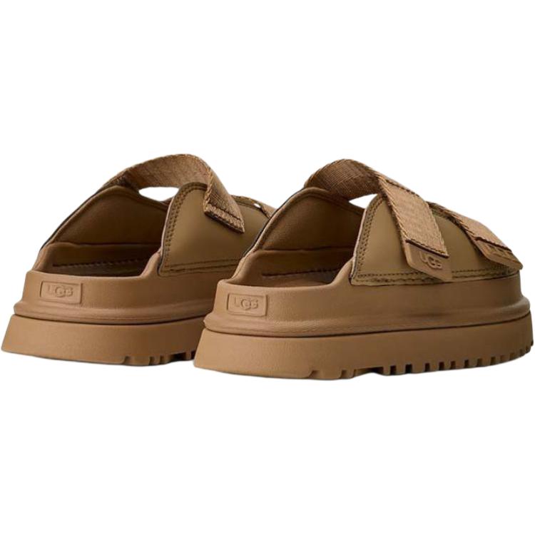 UGG Goldenglow Comfortable Versatile Non-Slip Low-Top Kids Slippers Kids Slippers Brown 1166513K-DND