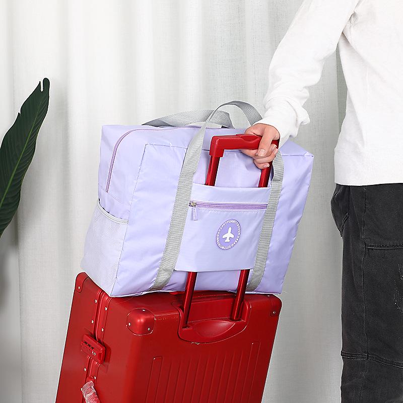 Foldable Waterproof Travel Storage Bag - Large Capacity Portable Luggage Organizer