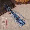 Handmade Tibetan Woven Rope Tassel Charm for Bags and Phones
