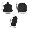 Anti-slip Motorcycle Seat Cushion Black Seat Cover 3D Motorbike Pillow Pad  Motorcycle Accessories