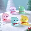 Christmas Glow-in-the-dark Cute Big-headed Snowman Snow Scene Small Ornaments and Accessories