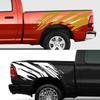 Universal Car Splash Tattoo Grunge Design Sticker Pickup Truck Vinyl Graphic Decor Decal Cover For Dodge Toyota Maxus Isuzu Dmax