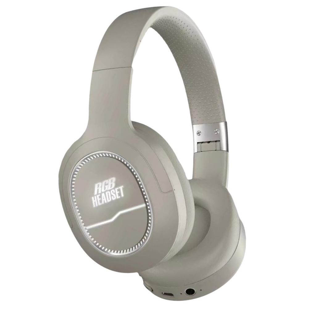 Luminous Bluetooth Wireless Headphones with Silicone Headband YDM48RGB, featuring Long Battery Life.