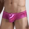 Men Shorts Briefs Low-rise U-Convex Breathable Panties Solid Color High Elasticity Breathable Boxer Underwear