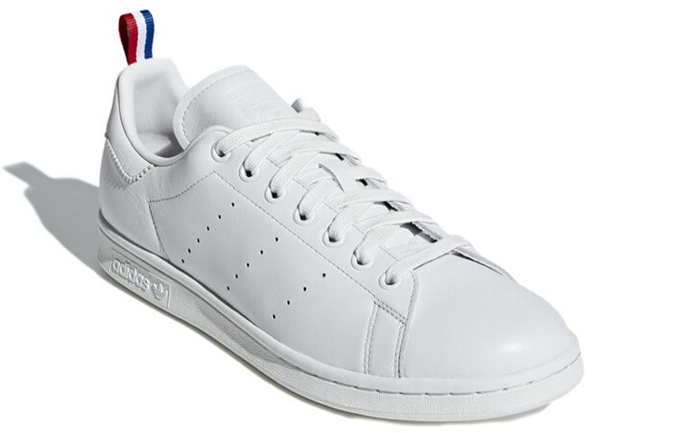 Men's Sneakers adidas Stan Smith Tri-Color Tab Crystal White/Footwear White/Scarlet