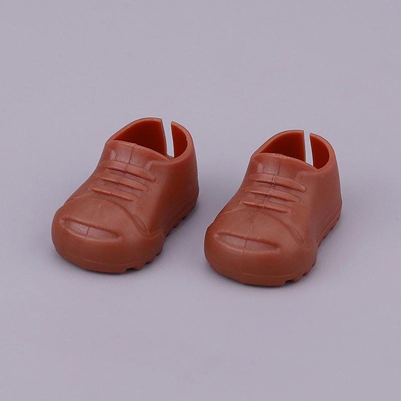 15/17cm Boty pro panenky Plastové mini boty pro panenky Mini prstové boty Oděvní doplněk pro 6,9palcové panenky Slepá krabička panenka
