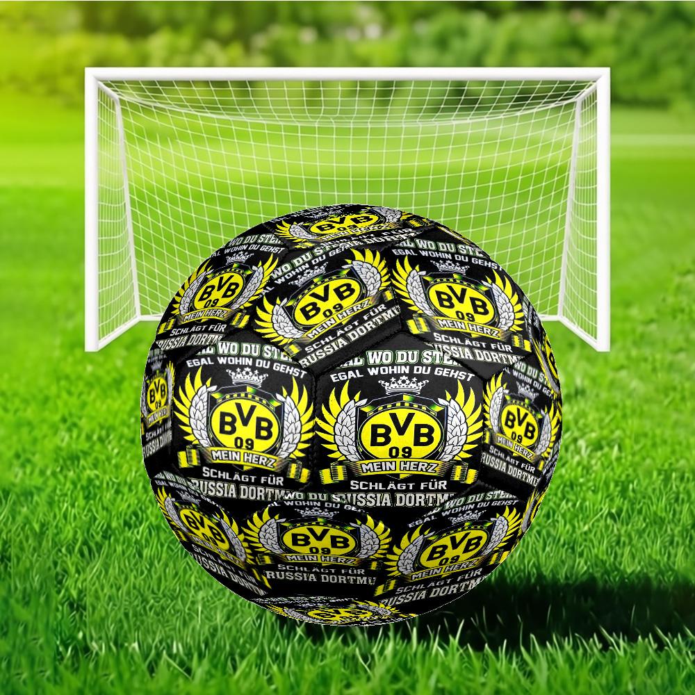 England Football Crest Printed Size 5 Soccer Balls, Anti-Slip, Protective Football, Outdoor Sport, a Unique Gift Suitable for Him/her, Birthday