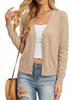 European and American foreign trade slim-fitting long-sleeved V-neck knitted sweater top sweater cardigan jacket women