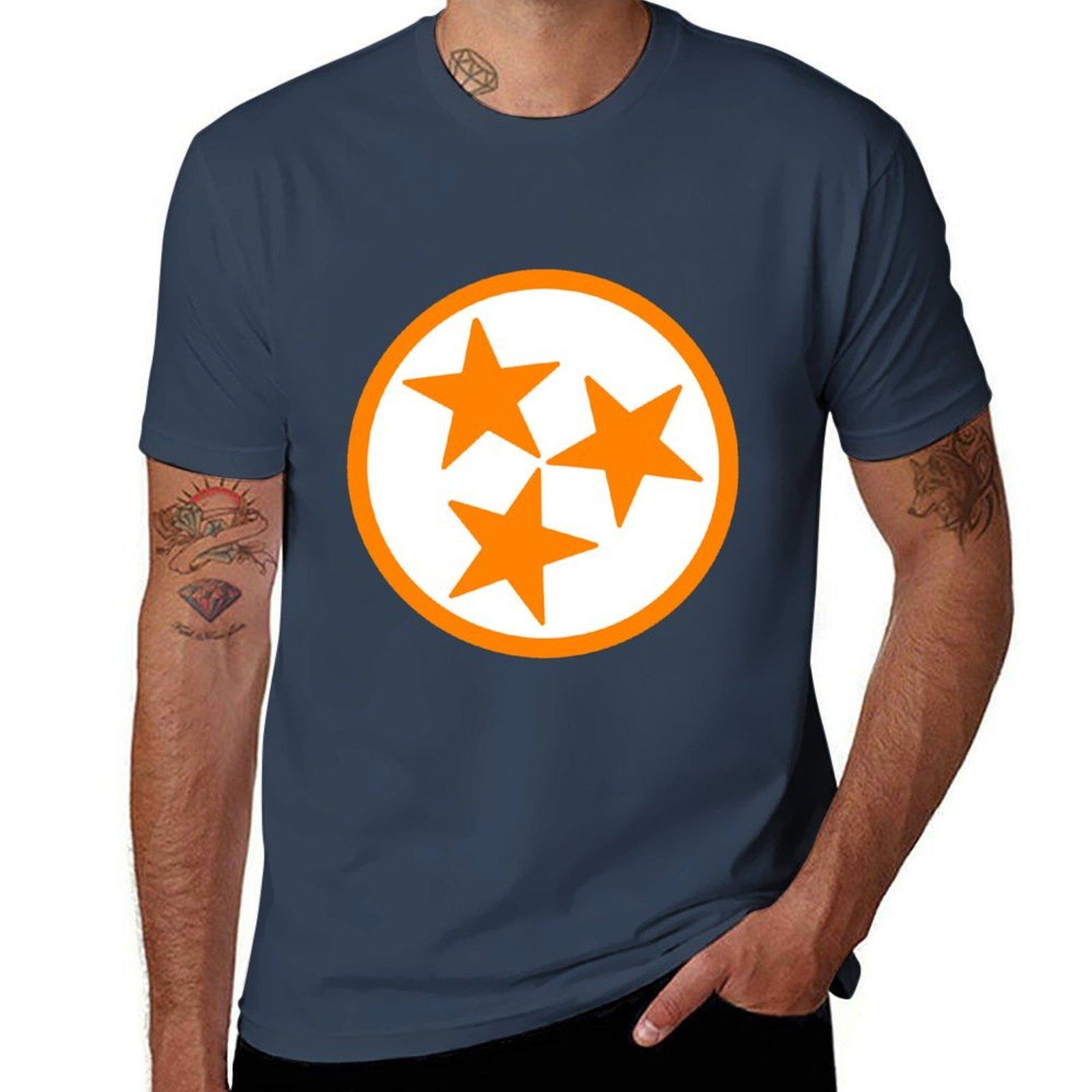 White Orange Tristar Tshirt Sport Basic Moisture Wicking Tee S