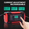 Intelligent Charging Motorcycle Battery Charger LCD Display Battery Repair Charger  Car Battery