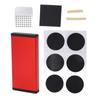 Bike Tire Patch Repair Kit Glue Free Repair Kit Box for Road Mountain Bicycle Emergency