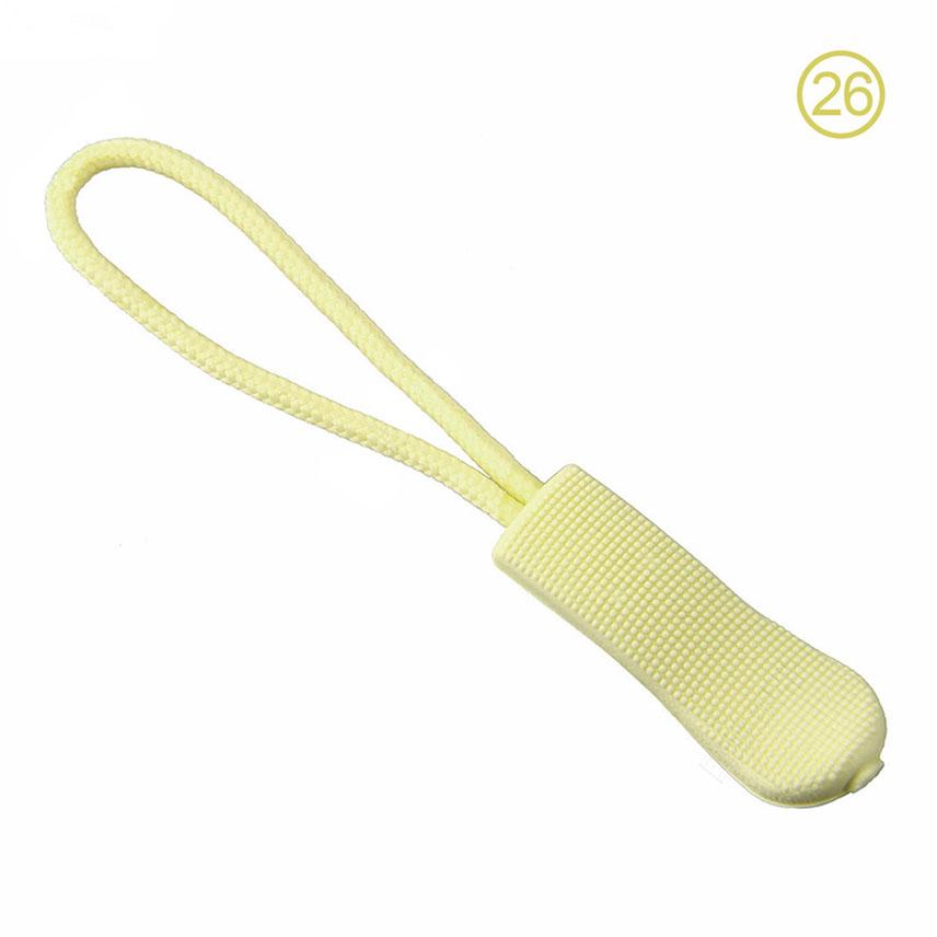 10pcs Zipper Pull Puller Zipper Repair Kit Colored Pull Tabs End Fit Rope Cord Replacement Clip Coat Backpack Zipper Accessories