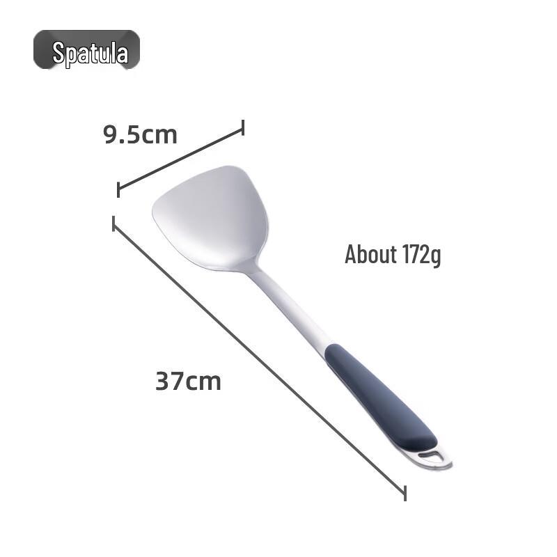 

ZISIZ Stainless Steel Stir-fry Spatula Set